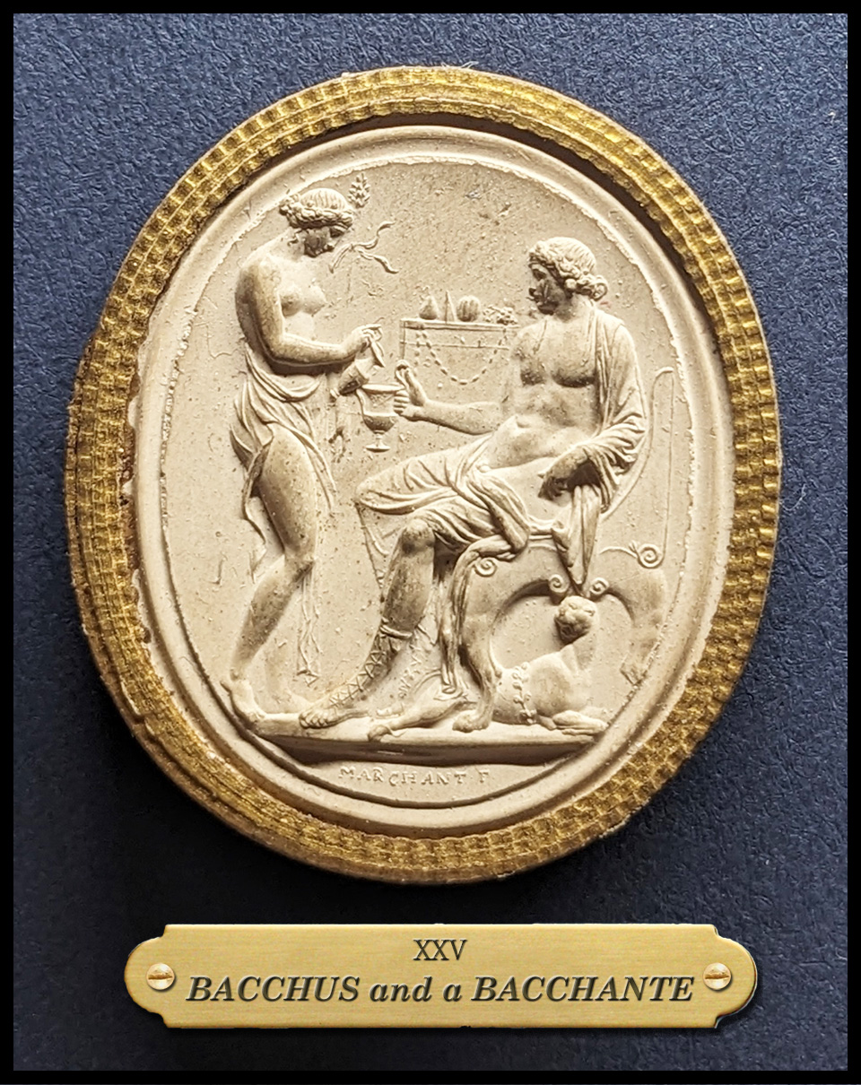 BACCHUS and a BACCHANTE